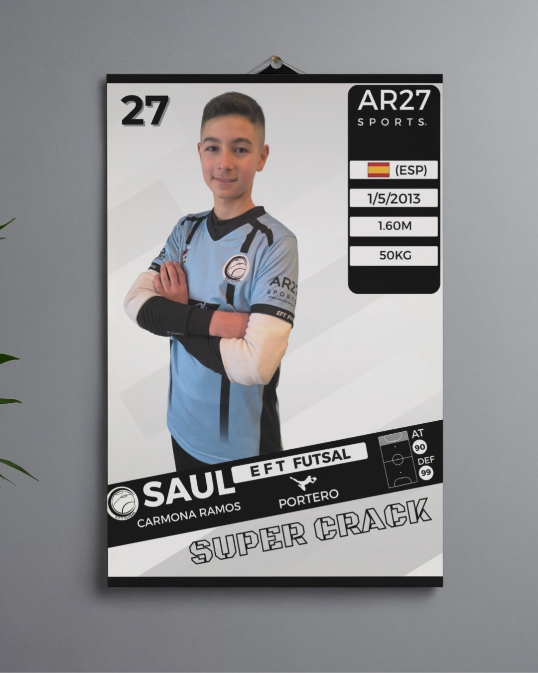 Cromo Personalizado AR27