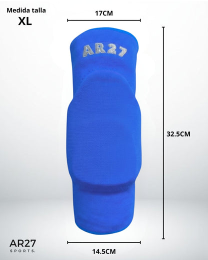 Rodilleras TEAM AR27 Azules