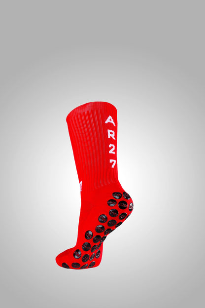 Calcetines antideslizantes AR27 Rojo
